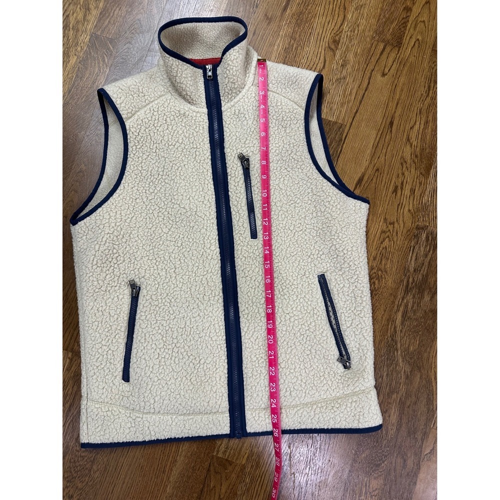 Patagonia Men's Synchilla Fleece Vest Oatmeal Beige Full Zip Pockets Size M‎ - Picture 9 of 12